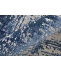 Eastfield Area Rug Feizy Eastfield Casual Abstract, Blue/Ivory, 2' x 3' Area Rug