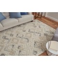 Anica Area Rug Feizy Anica Bohemian & Eclectic Moroccan, Ivory/Gray/Black, 12' x 15' Area Rug