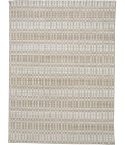 Feizy Odell TAN/SILVER 6866385F 10 ft. X 14 ft. Rectangle Rug