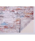 Cadiz Area Rug Feizy Cadiz Industrial Abstract, Gray/Red/Blue, 12' x 18' Area Rug