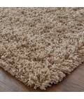 Feizy Stoneleigh Luxury & Glam Solid, Tan/Ivory, 9' x 12' Area Rug