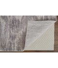 Feizy Lennon Casual Abstract, Tan/Taupe/Gray, 2'-10" x 8' Runner
