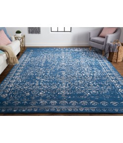 Feizy Bella 8014F BLUE/SILVER Area Rug 2 ft. 6 in. X 8 ft. Runner