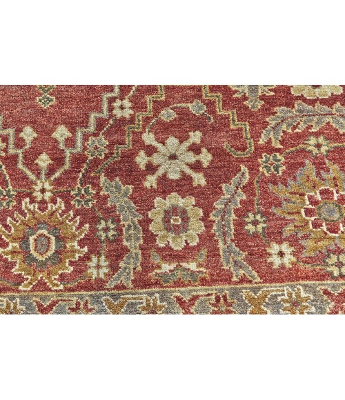 Ashi Area Rug Feizy Ashi Vintage Oriental, Red/Gold/Brown, 9'-6" x 13'-6" Area Rug