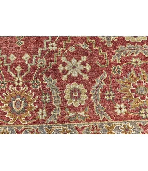 Feizy Ashi Vintage Oriental, Red/Gold/Brown, 5'-6" x 8'-6" Area Rug