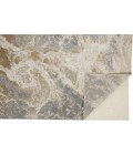 Aura Area Rug Feizy Aura Industrial Abstract, Ivory/Silver/Gold, 12' x 18' Area Rug