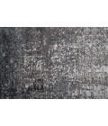 Feizy Cadiz Gradient Watercolor Rug, Silver Gray/Black, 2ft-2in x 3ft-2in Area Rug