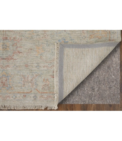 Feizy Caldwell Brown/Tan/Blue 8798978F 10 ft. X 14 ft. Rect. Rug