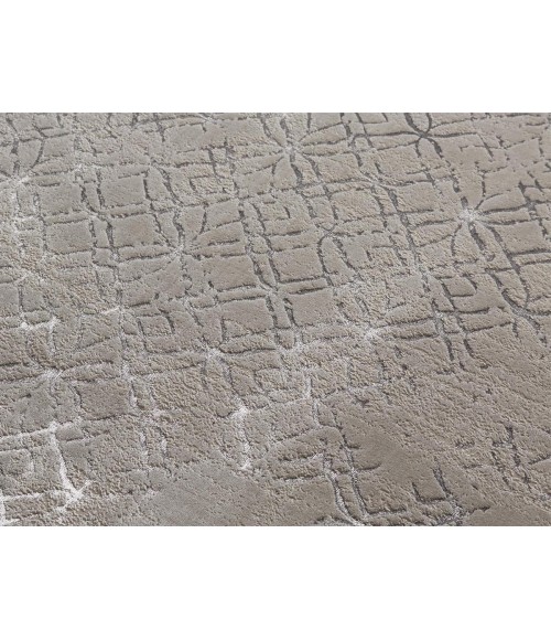 Feizy Micah BEIGE/SILVER Rug 6943047F 5 ft. X 7 ft. Rectangle - Rugs Town Feizy Micah BEIGE/SILVER 6943047F 5 ft. X 7 ft. Rectangle Rug