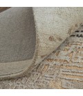 Feizy Zarah Bohemian & Eclectic Abstract, Brown/Tan/Black, 3'-6" x 5'-6" Accent Rug