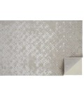 Feizy Micah Industrial Distressed, Silver/Gray/White, 3'-11" x 6' Accent Rug