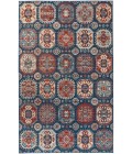 Feizy Nolan Vinatge Style Tribal Kazak Rug, Classic Blue/True Red, 10ft x 13ft-2in