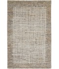 Feizy Maddox Modern Tufted Architectural Area Rug, Pebble Tan/Ivory, 5ft x 8ft