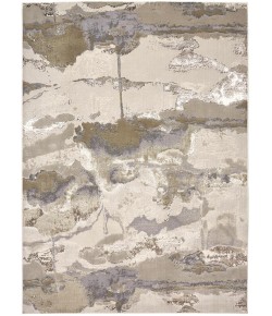 Feizy Aura 3737F GOLD/GRAY Area Rug 8 ft. X 10 ft. Rectangle