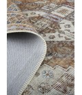 Percy Area Rug Feizy Percy Vintage Medallion Rug, Terracotta/Country Blue, 9ft-2in x 12ft Area Rug