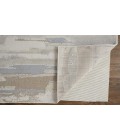 Feizy Vancouver Contemporary Streak/Painterly Rug, Ivory/Gray, 9' x 12' Area Rug