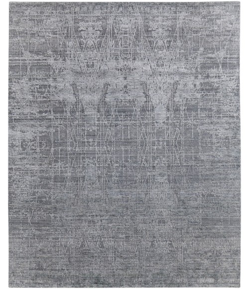 Feizy Eastfield Casual Abstract, Gray, 5' x 8' Area Rug