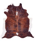 Feizy Bartlett Cabin & Lodge Animal Print, Brown/White/Black, Small Shaped Rug