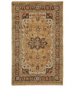 Feizy Ustad Tan/Gold/Taupe 5226112F 7 ft. 9 in. X 9 ft. 9 in. Rect. Rug