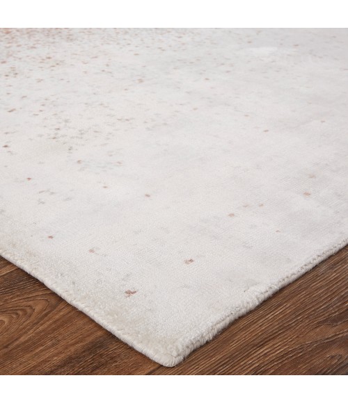 Feizy Grier Industrial Gradient & Ombre, Ivory/Orange/Gray, 8' x 10' Area Rug