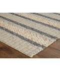 Feizy Berkeley Casual Stripes, Ivory/Tan/Gray, 12' x 15' Area Rug