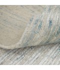 Feizy Brighton Casual Abstract, Blue/Ivory/Silver, 2' x 3' Accent Rug