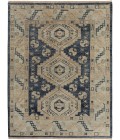 Feizy Fillmore Classic Diamond, Blue/Ivory, 2'-6" x 10' Runner