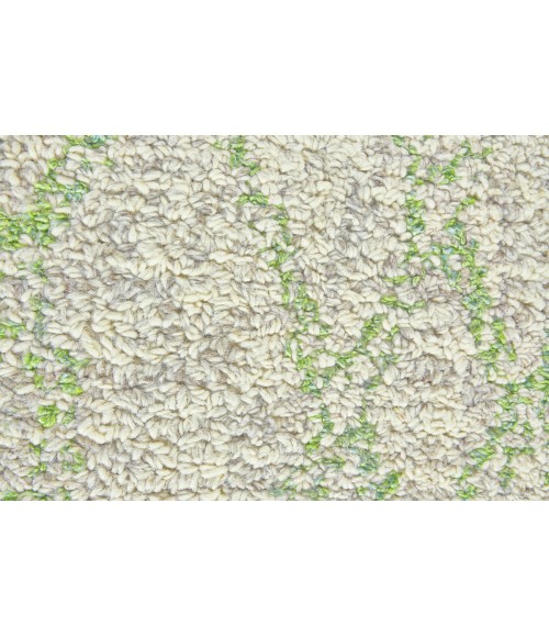 Morisco Area Rug Feizy Morisco Casual Geometric, Ivory/Green, 8' x 11' Area Rug