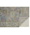 Feizy Karina Hand-Knotted Botanical Area Rug, Gray/Yellow, 5ft-6in x 8ft-6in
