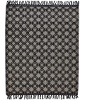 Phoenix Area Rug Feizy Phoenix Farmhouse Diamond, Black/Ivory, 7'-9" x 9'-9" Area Rug