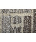 Asher Area Rug Feizy Asher Casual Geometric, Taupe/Gray/Tan, 9' x 12' Area Rug