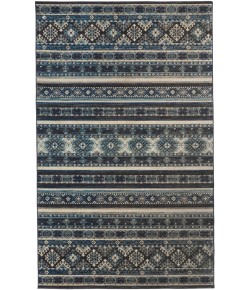 Feizy Nolan 39ATF BLUE/BLACK Area Rug 12 ft. 10 in. X 15 ft. Rectangular