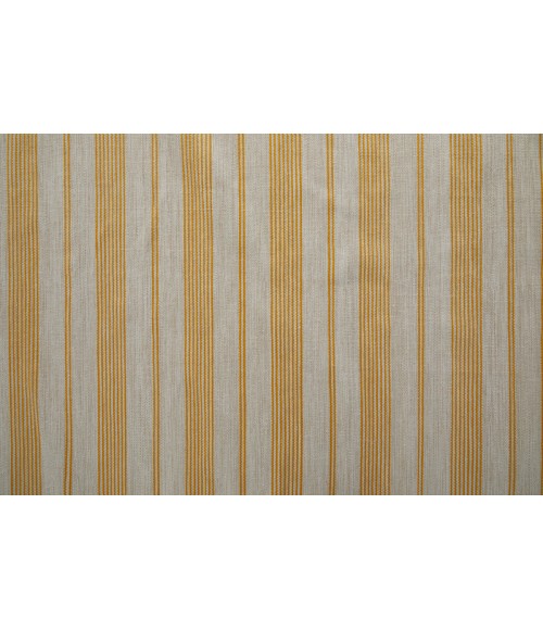 Feizy Duprine Casual Stripes, Yellow/Ivory, 10' x 14' Area Rug