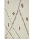 Feizy Anica Moroccan Wool Tufted Area Rug, Boho Moroccan, Ivory/Beige, 8ft x 10ft