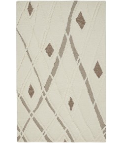 Feizy Anica 8008F IVORY/BROWN Area Rug 10 ft. X 14 ft. Rectangle
