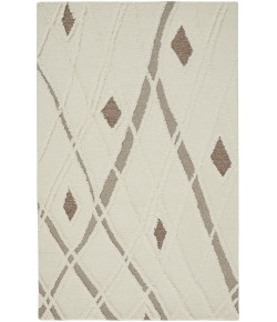 Feizy Anica 8008F IVORY/BROWN Area Rug 8 ft. X 10 ft. Rectangle