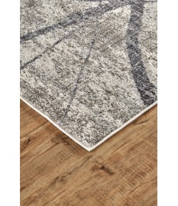 Feizy Kano CHARCOAL/GRAY 8643877F 7 ft. 10 in. X 10 ft. Rectangle Rug