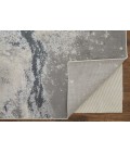 Feizy Astra Industrial Abstract, Gray/Ivory, 8' x 10' Area Rug
