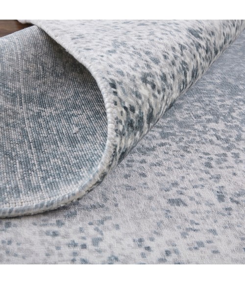 Feizy Grier Industrial Gradient & Ombre, Blue/Ivory/Gray, 8' x 10' Area Rug