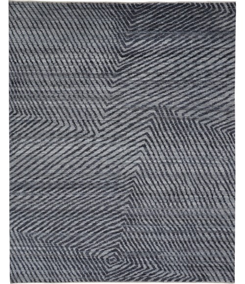 Feizy Vivien Gray/Blue 8046555F 9 ft. X 12 ft. Rect. Rug