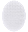 Feizy Saphir Mira WHITE/WHITE 6803494F 7 ft. 6 in. X 7 ft. 6 in. Round Rug