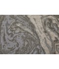 Prasad Area Rug Feizy Prasad Casual Watercolor, Gray/Ivory/Silver, 8' x 11' Area Rug
