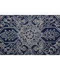 Feizy Belfort Vintage Medallion, Blue/Ivory, 10' x 14' Area Rug