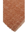 Feizy Naples Space Dyed In/Outdoor Flatweave, Rust Orange, 5ft x 8ft Area Rug