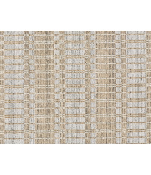Feizy Odell TAN/SILVER 6866385F 10 ft. X 14 ft. Rectangle Rug