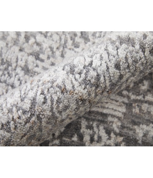 Feizy Eastfield Casual Abstract, Gray, 2'-6" x 8' Runner