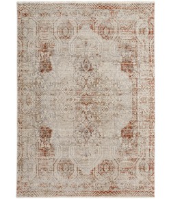 Feizy Kaia 39GKF GRAY/RUST Area Rug 3 ft. X 5 ft. Rectangle