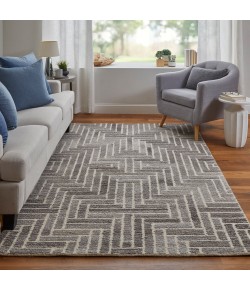 Feizy Asher 8768F TAUPE/NATURAL Area Rug 12 ft. X 15 ft. Rectangle