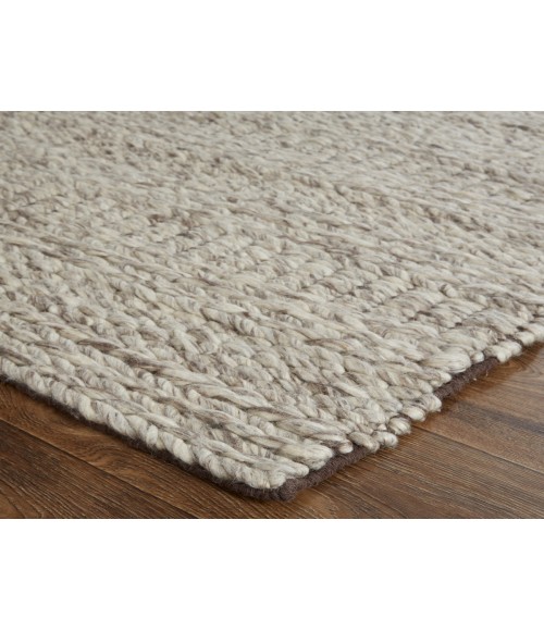 Feizy Berkeley Scandinavian Geometric, Ivory/Gray/Tan, 9'-6" x 13'-6" Area Rug