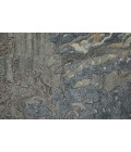Feizy Zarah Industrial Watercolor, Blue/Taupe/Green, 8' x 10' Area Rug